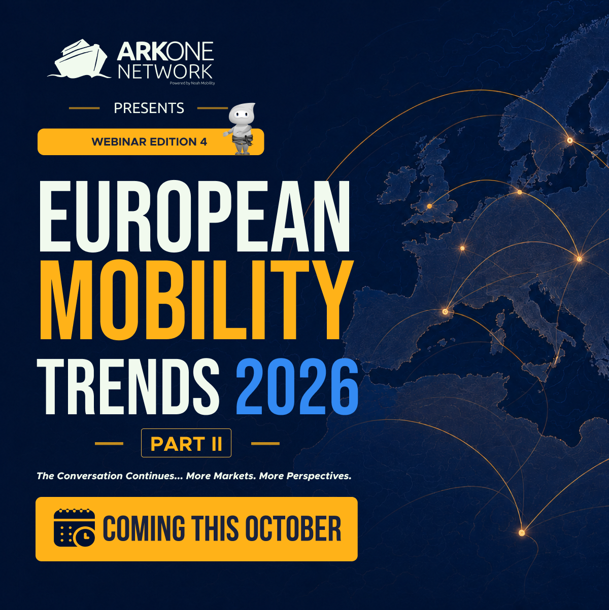 ARK ONE Network Webinar – Edition 4: European Mobility Trends 2026 – Part II